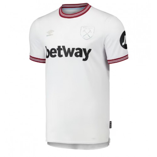Maillot de foot West Ham United James Ward-Prowse #7 Extérieur 2023-24 Manches Courte